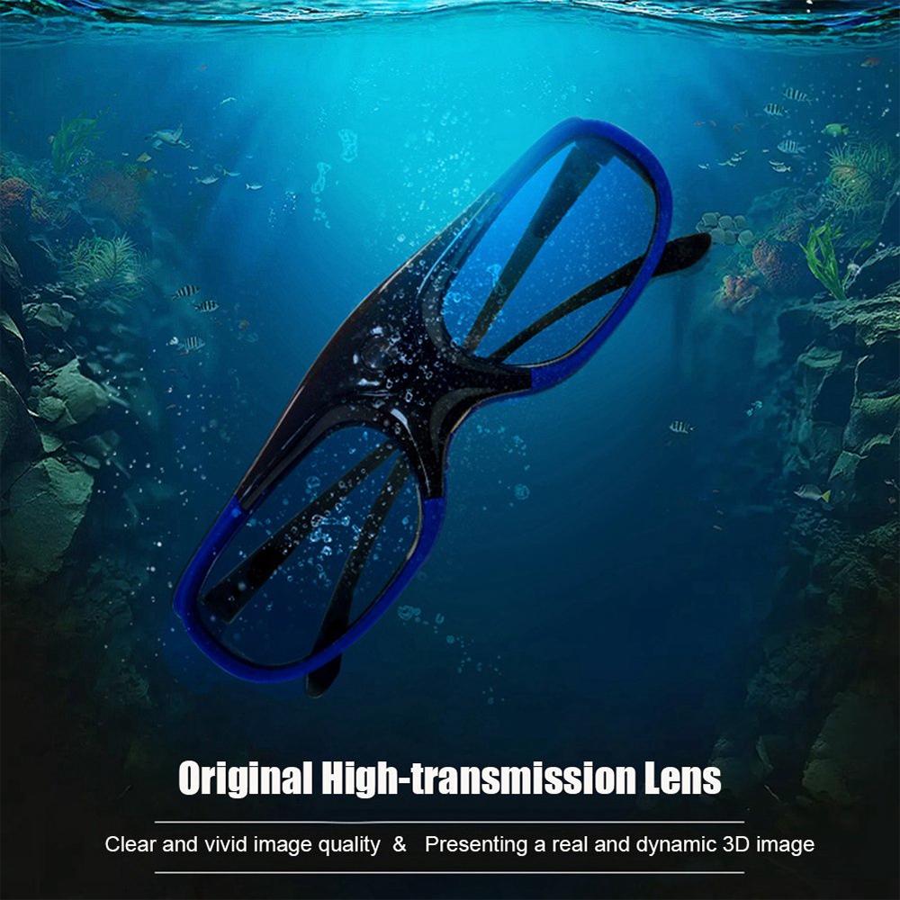3d Glasses for Dlp Link Projection - Active Shutter - Black