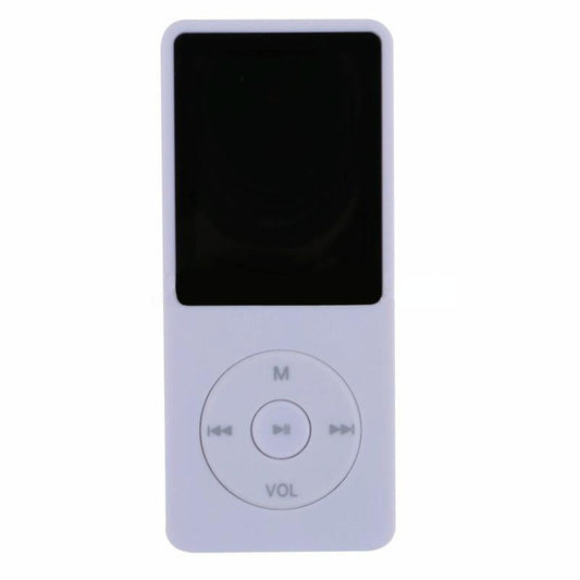 Portable Lcd Fm Radio Mp3 Mp4 Player 4Gb Memory Black - White 4Gb